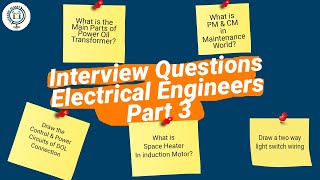 The most asked interview questions for Electrical Engineers  Part 3 [upl. by Burrton]