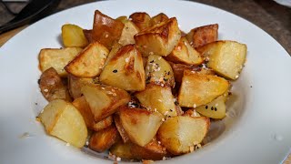 How to make roast potatoes in an air fryer EASY [upl. by Ferriter]