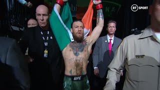 Conor McGregors spinetingling walkout at UFC 246 [upl. by Enomar]