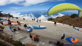 Babadağ Ölüdeniz Paragliders and cable carteleferik in Turkey [upl. by Nelg547]