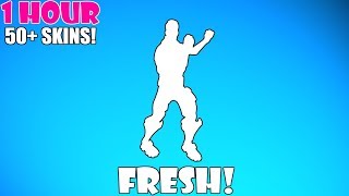 FORTNITE FRESH DANCE 1 HOUR [upl. by Kort]