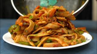 No maida  No pasta  Wheat flour breakfast recipe सुबह का हेल्दी नाश्ता  Wheat flour Noodles [upl. by Wing]