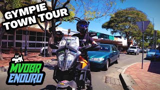 Motorcycle Town Tour Challenge Gympie Queensland Australia  MVDBR Enduro [upl. by Marba]