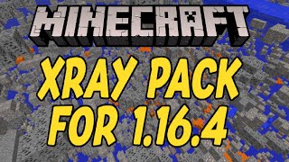 How To Install XRay Texture Pack In Minecraft 1164 [upl. by Naro]