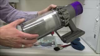 How to clean and maintain the Dyson V10 Cordless Vacuum Cleaner [upl. by Nivrae]