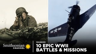 10 Epic WWII Battles amp Missions 🪂 Smithsonian Channel [upl. by Faux]