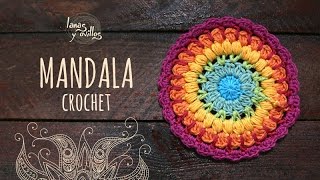 Tutorial Mandala Crochet [upl. by Helsa]