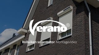 Verano® montagevideo solarmotor rolluiken [upl. by Yeslehc848]