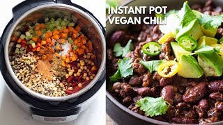 Instant Pot Vegan Chili [upl. by Favrot567]