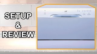 SPT Countertop Dishwasher Setup amp Review  For Small Kitchens [upl. by Hump]