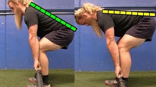 Lift With Your BACK  How To Stiff Leg Deadlift [upl. by Bridgette942]