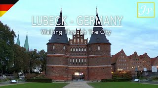 Lübeck Germany  Walking Tour  Historic Town  Holsten Gates [upl. by Hagan525]