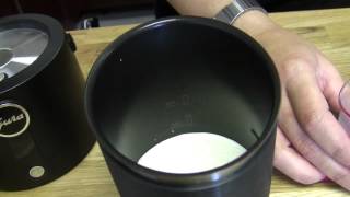 Crew Review Jura Automatic Milk Frother [upl. by Nairrod]