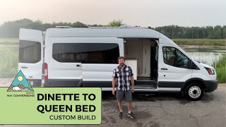 Ultimate Vanlife Comfort Ford Transit 350 High Top Extended Custom Conversion Tour [upl. by Labana163]