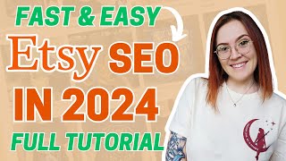 Complete Guide to Etsy SEO in 2024 using eRank 🎯 [upl. by Luamaj164]