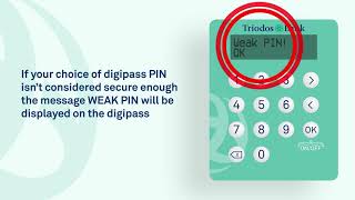 How to set up your Triodos Bank digipass [upl. by Laszlo999]