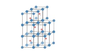 The Calcium Fluorite ceramic Ionic crystal structure [upl. by Iaoh724]