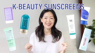 Korean Sunscreens  Review Favs amp Comparison [upl. by Dorkas]