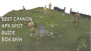 Best cannon training spot amp placement on OSRS [upl. by Ythomit]