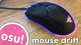 How to fix Mouse Drift in osu [upl. by Casar]