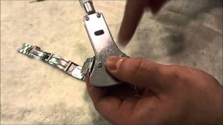 How To Open A Watch With A Case Wrench Tutorial [upl. by Shem]