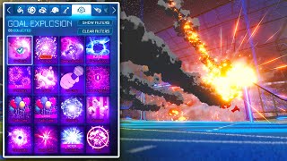 Every GOAL EXPLOSION On Rocket League In 2021 [upl. by Dever]