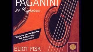 Paganini 24 caprices guitar  Eliot Fisk full album [upl. by Lynch781]