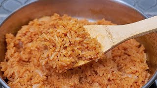 How to make MEXICAN RICE  Easy recipe for Mexican Red Rice [upl. by Edaj]