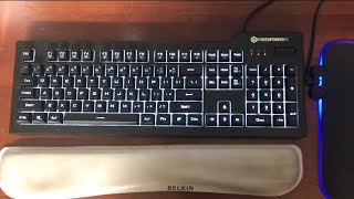 They Give You This Keyboard for FREE  CyberPowerPC Nohi 01 [upl. by Pergrim]