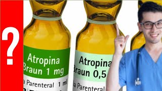 ATROPINA para que sirve la Atropina  Y MAS 💊 [upl. by Ylrebnik]