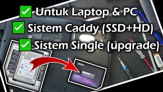 Cara Ganti  Upgrade HDD ke SSD Laptop amp PC Tanpa Install Ulang Windows [upl. by Amick]