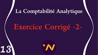 13 Comptabilité Analytique Exercice Corrigé 2 [upl. by Lief]