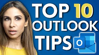 TOP 10 Outlook Tips EVERY Professional NEEDS To Know [upl. by Dianemarie]