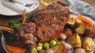 Roast Lamb Shoulder  Perfect Sunday Roast [upl. by Amluz856]