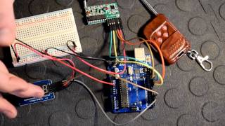 How to connect and use a 315MHZ RF Remote with an Arduino  Tutorial [upl. by Soni]