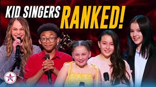 Kid Singers RANKED on Americas Got Talent 2020 Who Is Your Favorite [upl. by Assirehs]