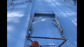 Snowmobile Trail Groomer [upl. by Anaicul]