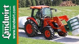 Kubota M7040  landwirtcom [upl. by Arriaet]