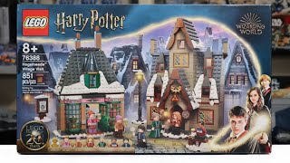 LEGO Harry Potter 76388 HOGSMEADE VILLAGE VISIT Review 2021 [upl. by Gemini264]