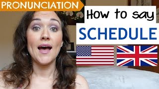 How to Pronounce SCHEDULE US UK amp Australian pronunciation [upl. by Andrade]