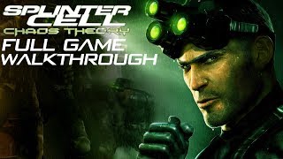 Splinter Cell Chaos Theory  FULL GAME  Stealth Walkthrough  No Commentary [upl. by Drewett60]