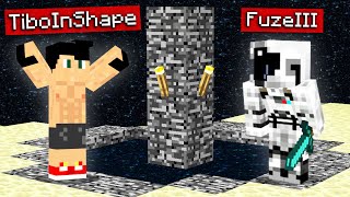 Jai invité TiboInShape sur Minecraft il est meilleur que moi [upl. by Dippold328]