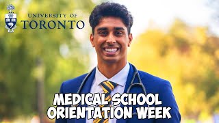 MEDICAL SCHOOL ORIENTATION WEEK AT UNIVERSITY OF TORONTO MEDBOYS EDITION [upl. by Aicat]