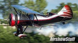 Kyle Franklin quotDraculaquot Biplane  EAA AirVenture Oshkosh 2018 [upl. by Vitalis]