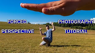 Forced Perspective Photography Tutorial  Beginner [upl. by Zigmund322]