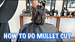 Aussie cool cut  How to do mullet [upl. by Airdna]