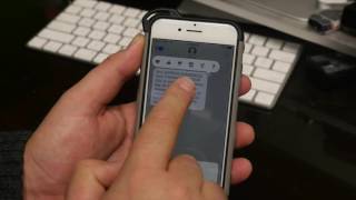 How to quotlikequot a Text Message on iPhone [upl. by Eniawd]