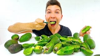 Avocado Challenge • MUKBANG [upl. by Amethist939]