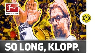 Tears for Klopp  Emotional SendOff from the Dortmund Fans [upl. by Susumu]