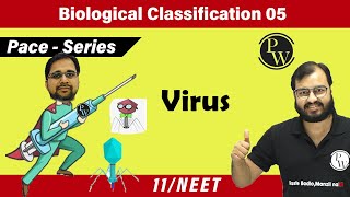 Biological Classification 05  Virus  Class 11  Pace Series  NEET [upl. by Olney618]